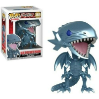 Authentic Yugioh Funko POP! Vinyl Figure Blue Eyes White Dragon 9cm